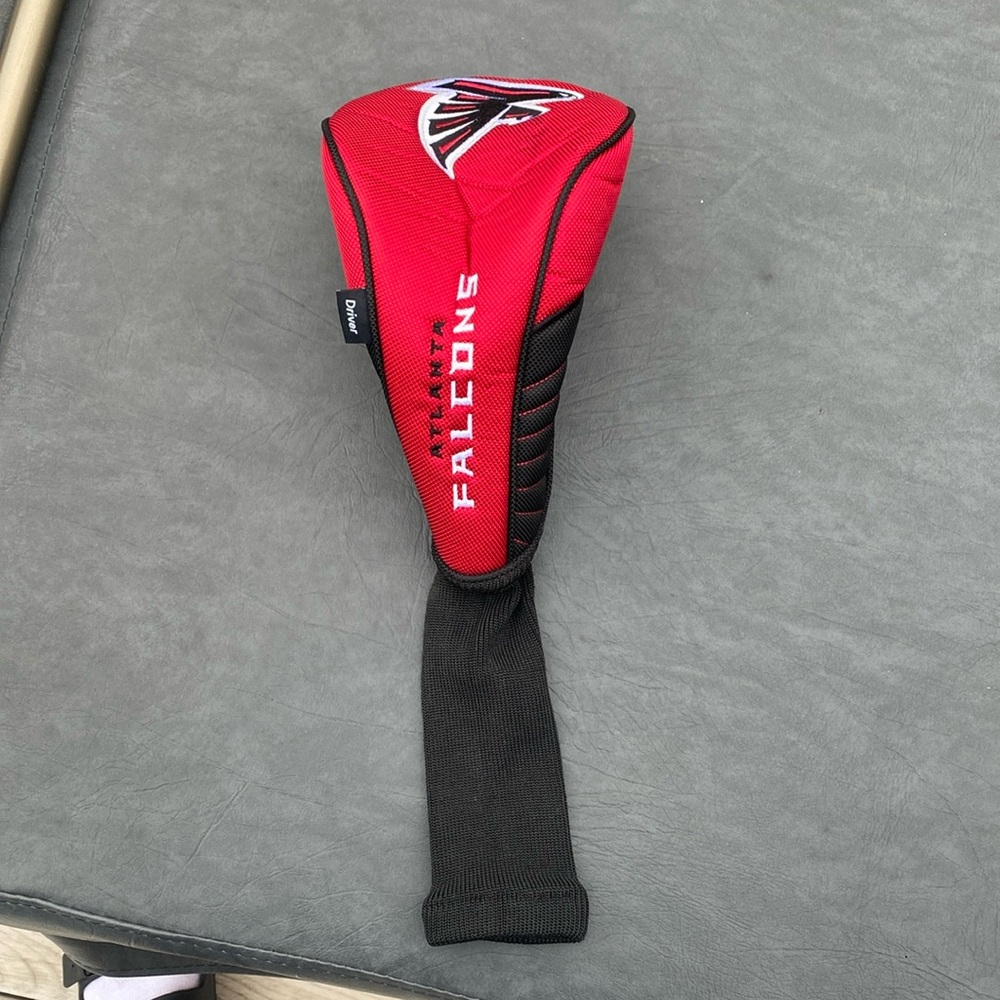 Team Effort NFL Golf Driver Club Head Cover - Atlanta Falcons
